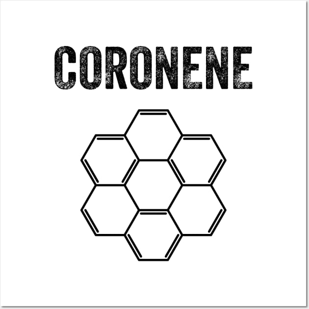 Coronene Wall Art by Polyart